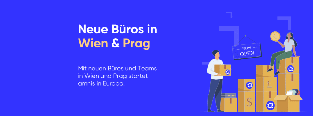 Amnis startet in Europa mit neuen Büros in Wien und Prag und neuem Head Markets Gerhard Scharinger.