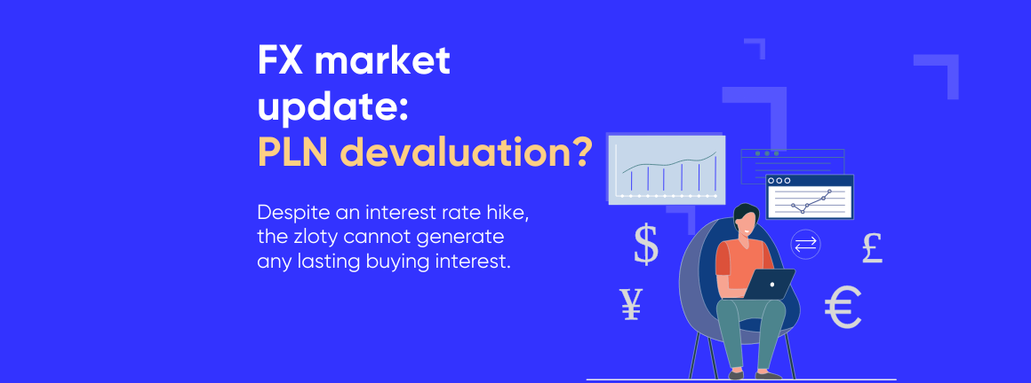Foreign exchange market update EUR/PLN
