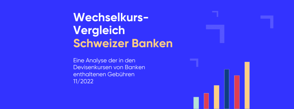 Devisenkurse aktuell: Schweizer Banken im Vergleich (November)