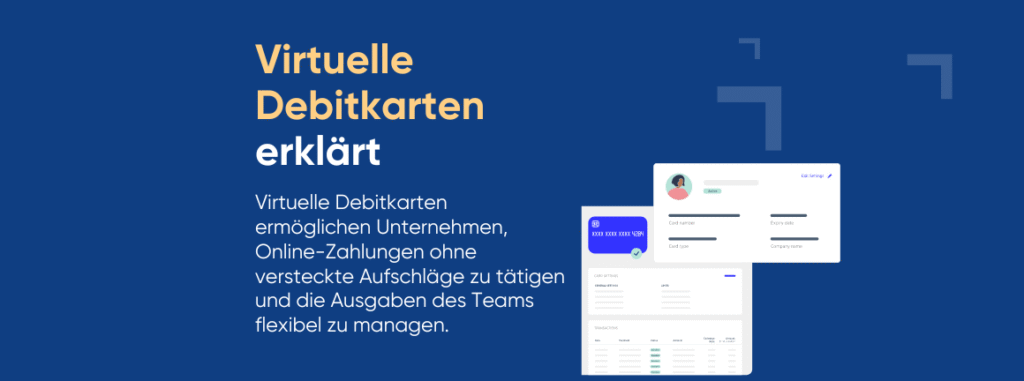 Virtuelle Mastercard Debitkarte erklärt.