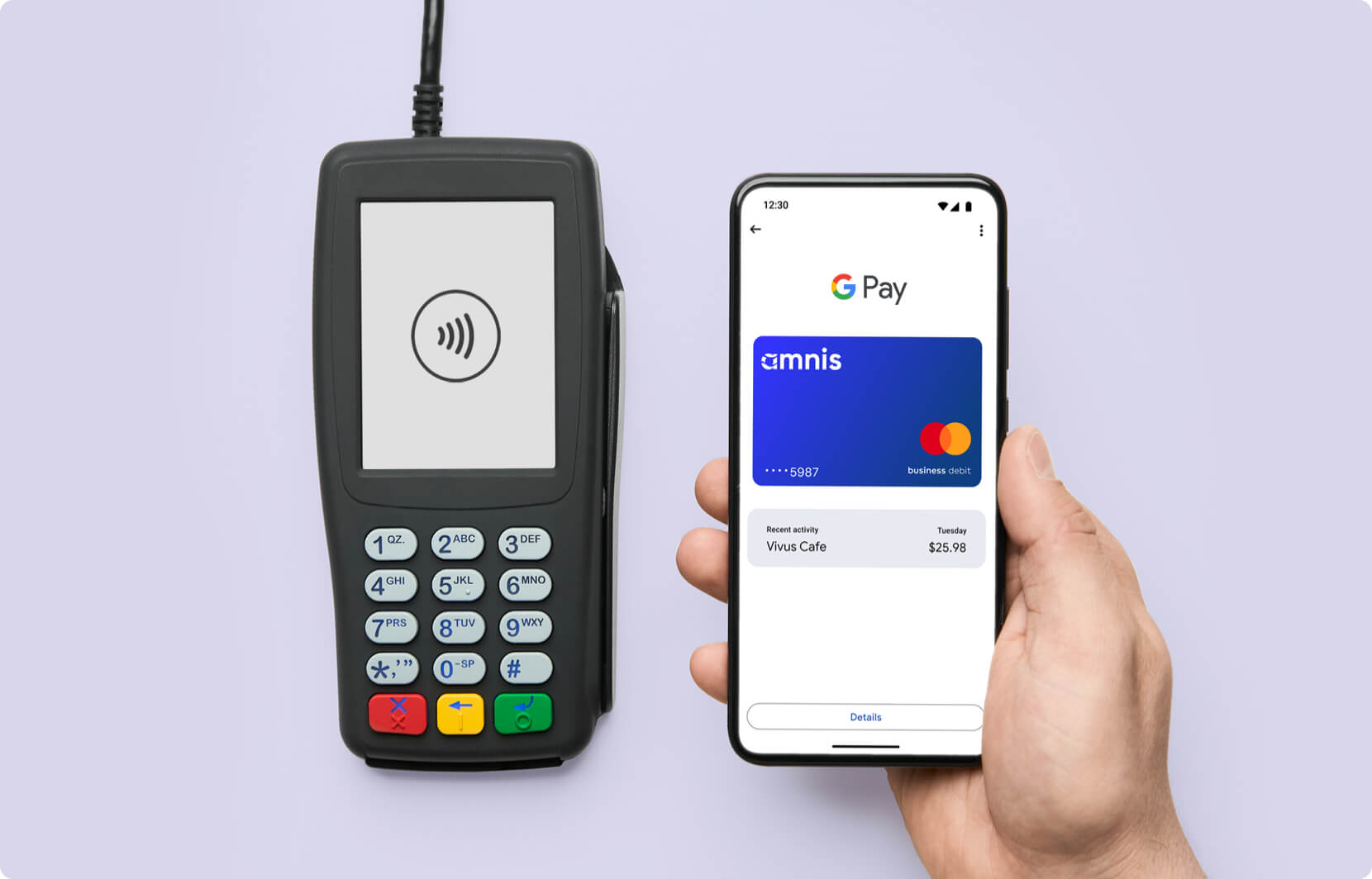 Google Pay with amnis debit card