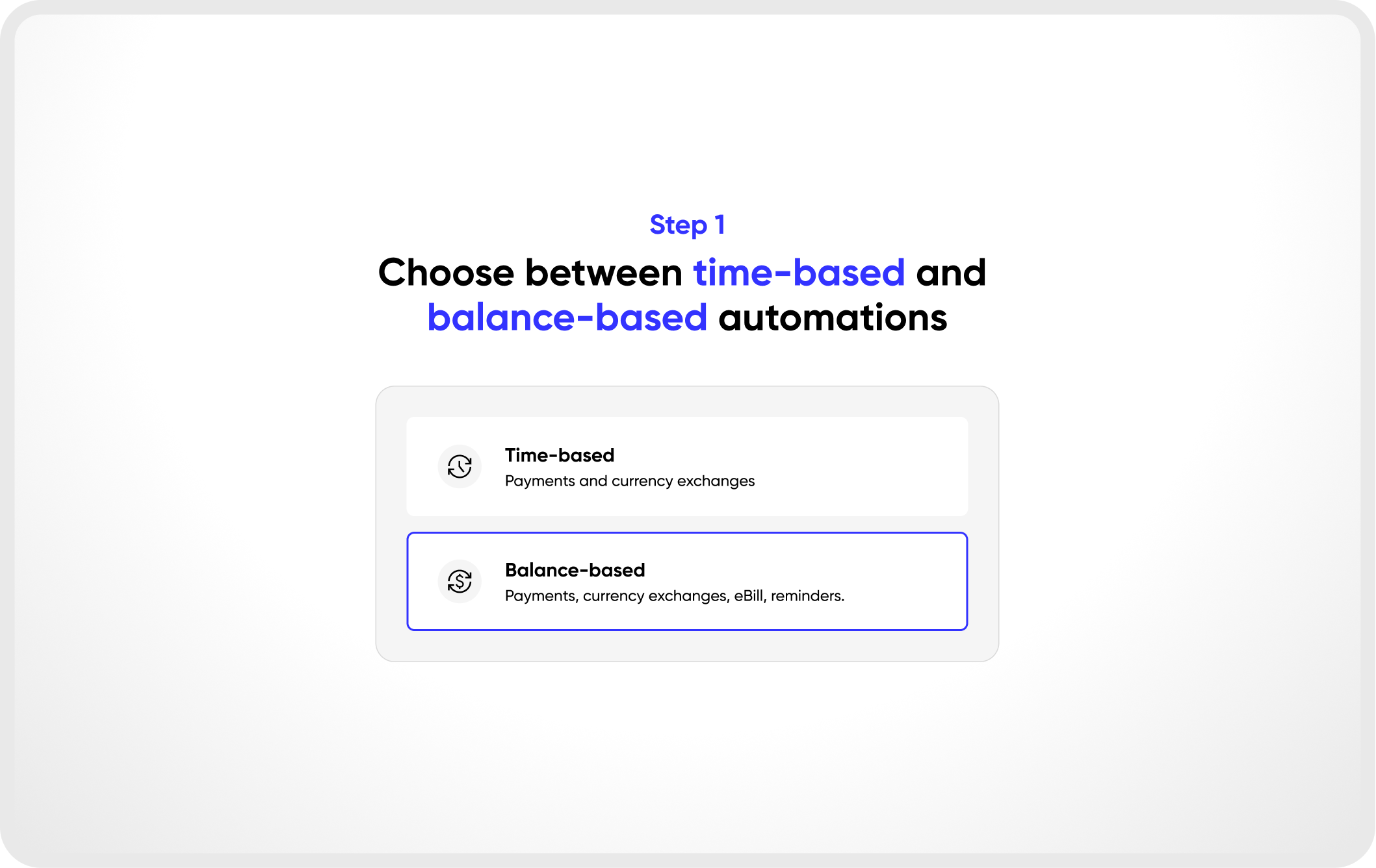 Cash Management Automations - Step 1