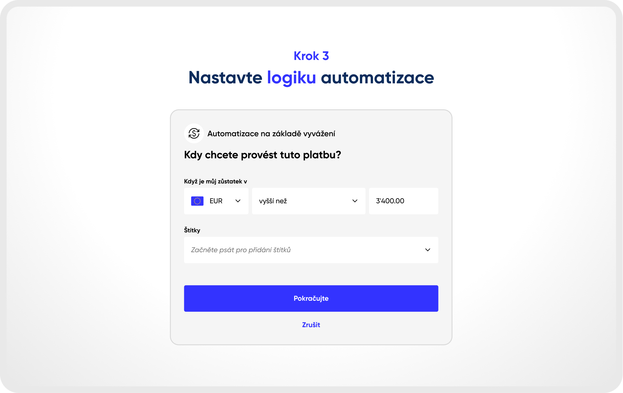 Vaše cash management na autopilota - krok 3